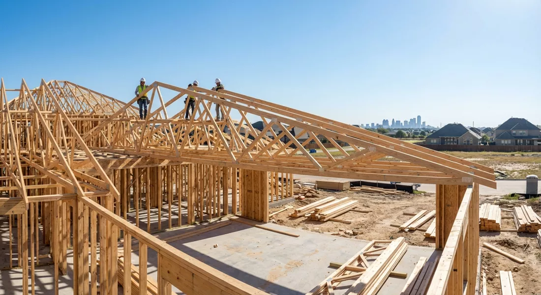 Can Roof Trusses in Dallas-Fort Worth Support Open Floor Plans?