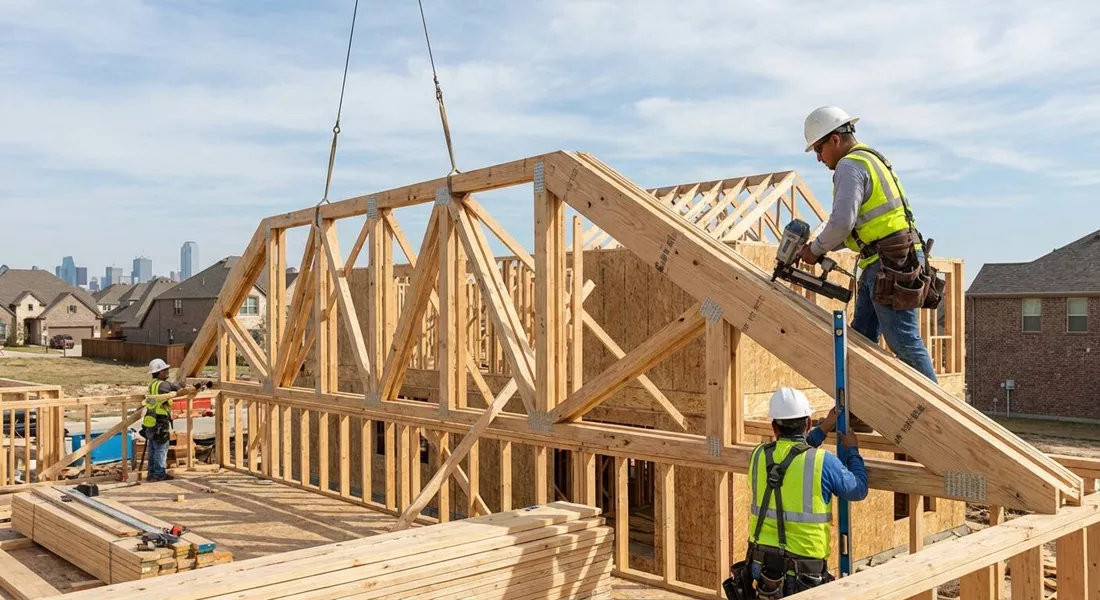 Roof Truss Design & Installation Mistakes Builders Avoid in Dallas–Fort Worth