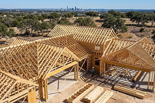 Roof Truss Layouts for Custom Homes in Austin