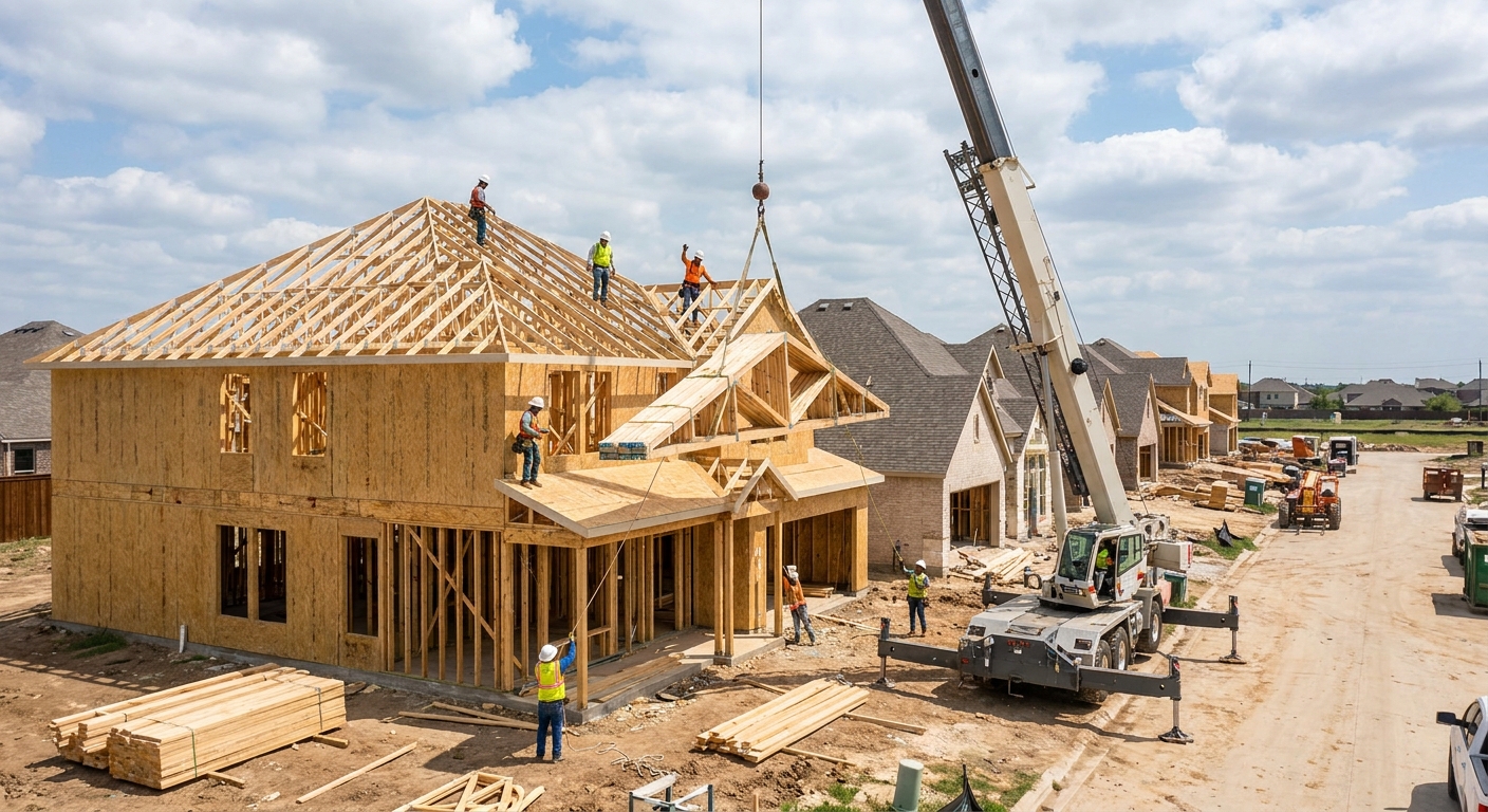 How Roof Trusses in Dallas-Fort Worth Can Speed Up Construction