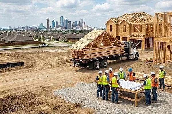 Roof Truss Planning & Lead Times for New Construction in Dallas–Fort Worth