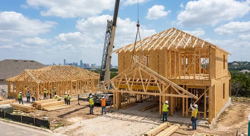 How Roof Trusses in Austin Help Speed Up Residential Builds