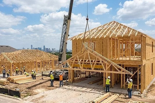 How Roof Trusses in Austin Help Speed Up Residential Builds