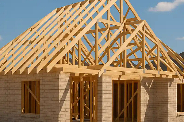 How Roof Truss Design Affects Energy Efficiency in Texas Homes