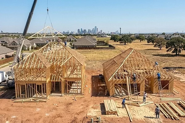 Are Roof Trusses in Dallas-Fort Worth Faster Than Stick Framing?